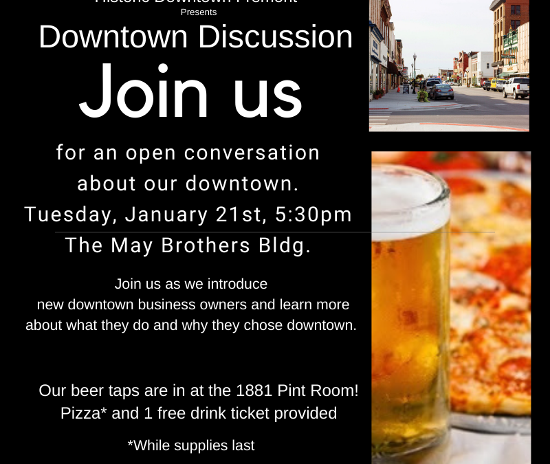 Downtown Discussion – January 21, 2020